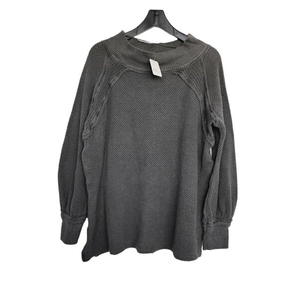 Free People Oversized pullover Top Women Size S - Picture 1 of 9